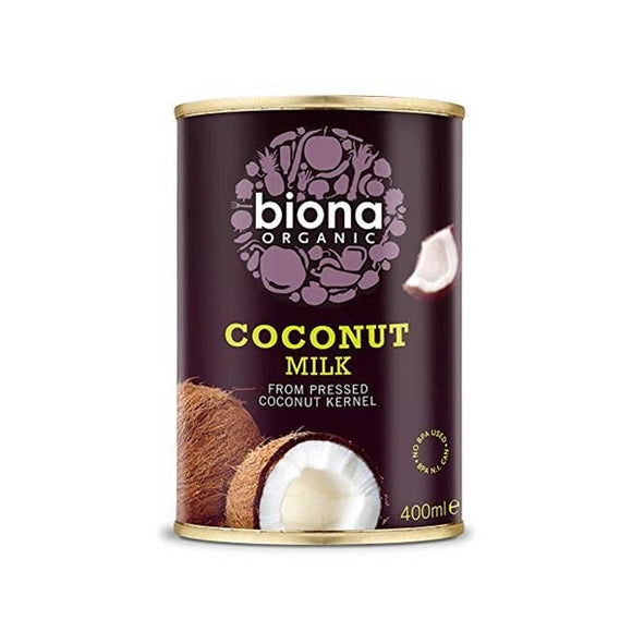 Leite de Coco Biológico 400ml - Biona - Crisdietética