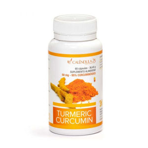 Turmeric Curcumin 60 Cápsulas - Calendula - Crisdietética