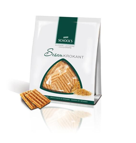 Barra de Sésamo Crocante Mini Pack 180g - Schock - Crisdietética