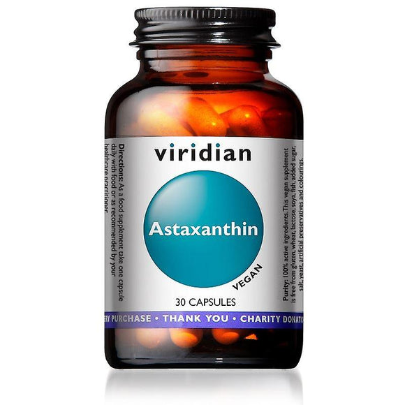 Astaxanthin 30 Cápsulas - Viridian - Crisdietética