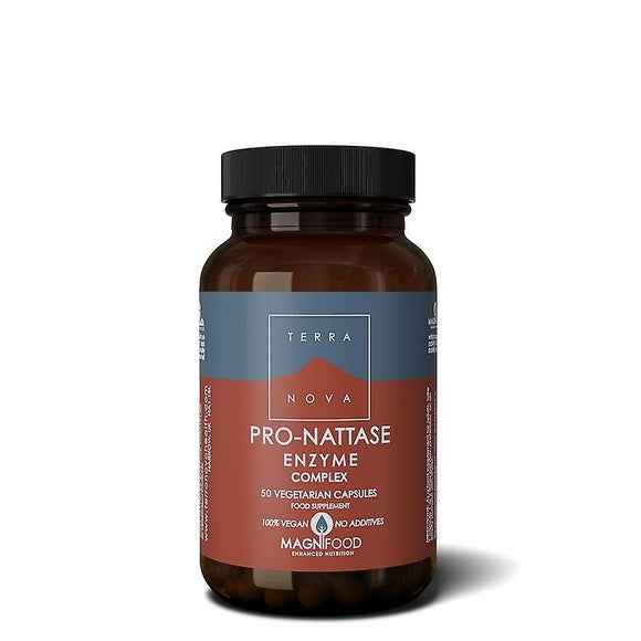 Pro-Nattase Enzyme Complex 50 Cápsulas - Terra Nova - Crisdietética