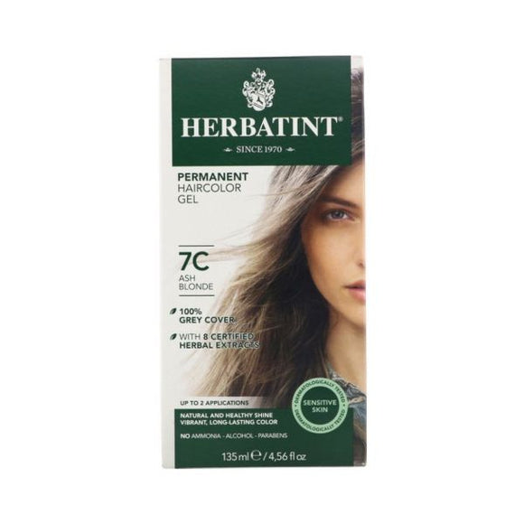 C7 Louro Cinza 150ml - Herbatint - Crisdietética