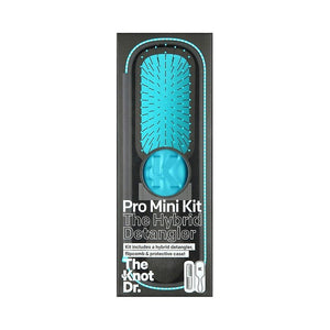 Escova de Cabelo Pro Mini Kit The Hybrid Detangler Marine - The Knot Dr. - Crisdietética