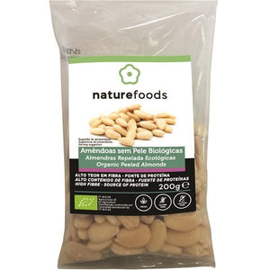 Amêndoa sem Pele Biológico 200g - Naturefoods - Crisdietética