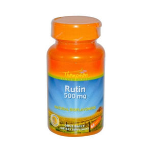 Rutin 500mg 60 Cápsulas - Thompson - Crisdietética