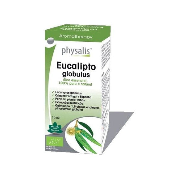 Óleo Essencial Eucalipto Globulus 10ml - Physalis - Crisdietética