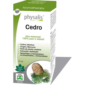 Óleo Essencial Cedro 10ml - Physalis - Crisdietética