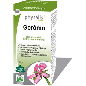 Óleo Essencial Gerânio 10ml - Physalis - Crisdietética