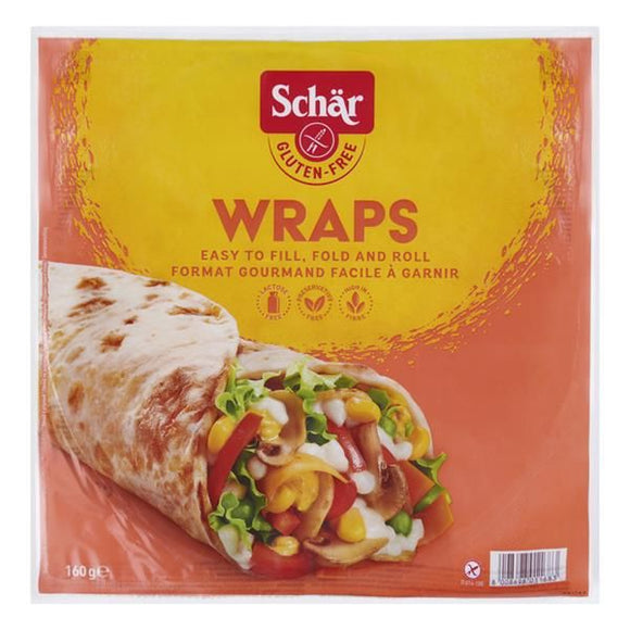 Wrap Sem Glúten 160g -  Schar - Crisdietética