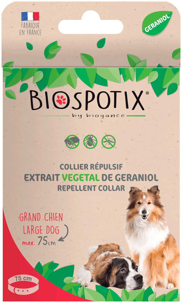 Biogance Biospotix Coleira Cão até 75cm - Crisdietética