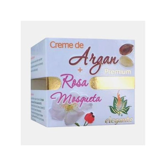 CREME DE ARGAN + ROSA MOSQUETA 50ml - ELEGANTE - Crisdietética