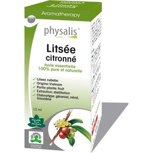 Óleo Essencial Litsea 10ml - Physalis - Crisdietética