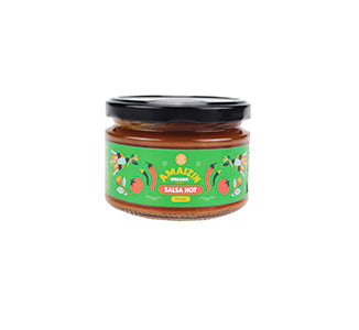 Molho Hot Salsa Bio 260g - Amaizin - Crisdietética