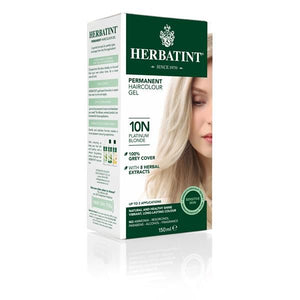 N10 Louro Platinado 150ml - Herbatint - Crisdietética