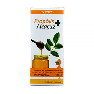 Própolis e Alcaçuz Xarope 200ml - Diética - Crisdietética