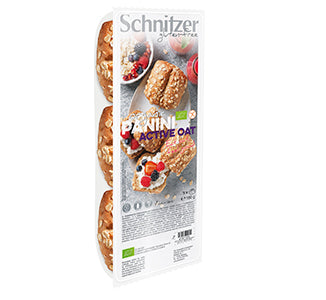 Pãezinhos Aveia Sem Glúten 180 gr - SCHNITZER - Crisdietética