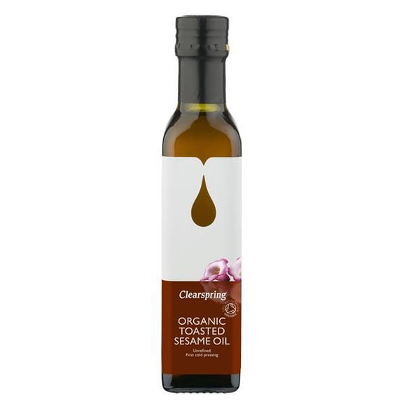 Óleo de Sésamo Tostado Biológico 250ml - ClearSpring - Crisdietética