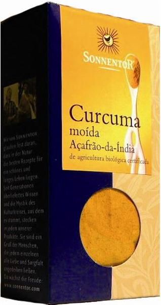 Curcuma Moída Açafrão da India Biológica 40g - Sonnentor - Crisdietética