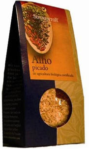 Alho Picado Biológico 40g - Sonnentor - Crisdietética