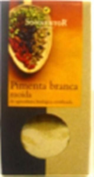 Pimenta Branca Moída Biológica 35g - Sonnentor - Crisdietética