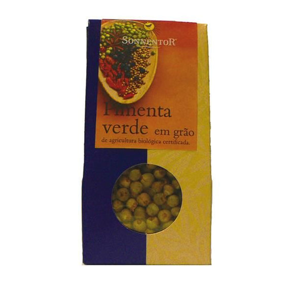 Pimenta Verde Grão 12g - Sonnentor - Crisdietética