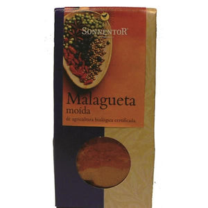 Malagueta Moída Biológica 40g - Sonnentor - Crisdietética