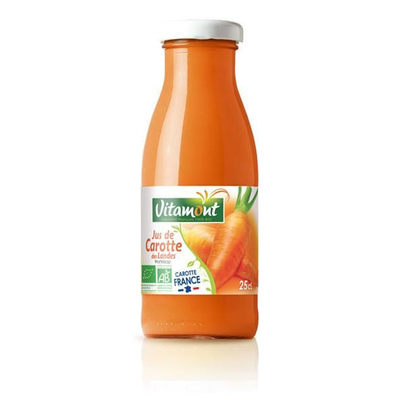 Sumo Bio Cenoura (Garrafa) 250ml - Vitamont - Crisdietética