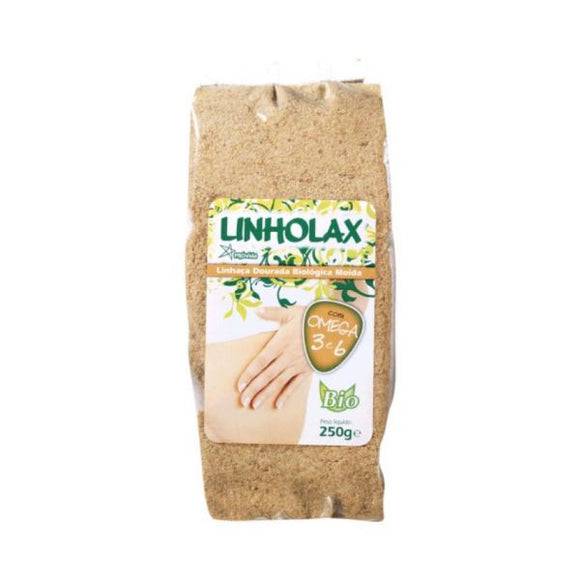 Linhaca Dourada em Pó Bio 250g - Linholax - Crisdietética