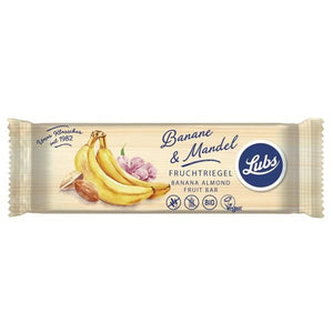 Barra de Banana e Amêndoa Biológico 40g - Lubs - Crisdietética