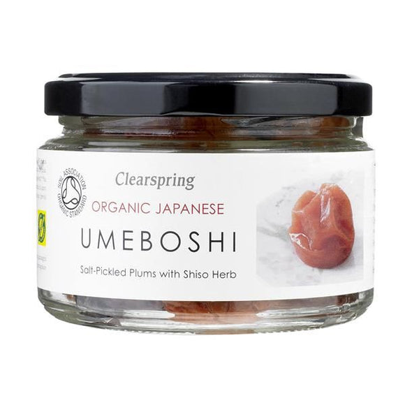 Ameixa Japonesa Umeboshi Biológico 200g - ClearSpring - Crisdietética