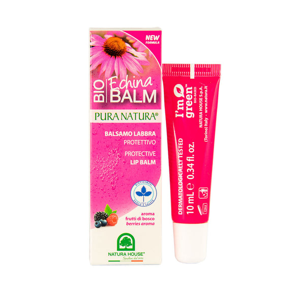 Bálsamo Labial Equinácea Bio 10ml- Pura Natura - Crisdietética