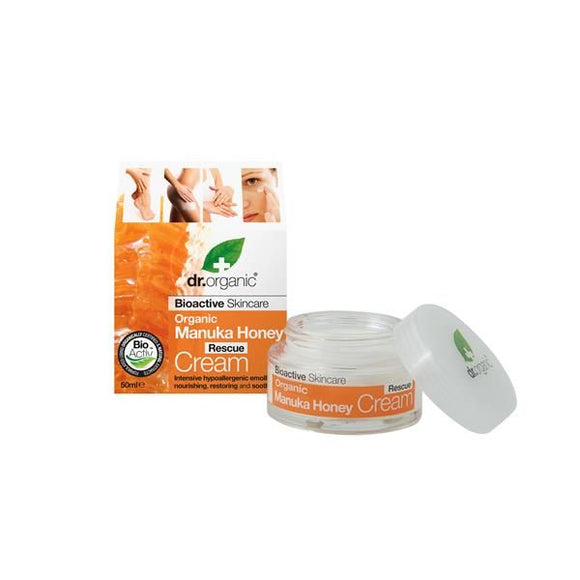 Creme Reparador Mel de Manuka 50ml - Dr.Organic - Crisdietética