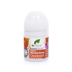 Desodorizante Mel de Manuka 50ml - Dr.Organic - Crisdietética