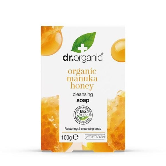 Mel Manuka Sabonete 100g - Dr.Organic - Crisdietética