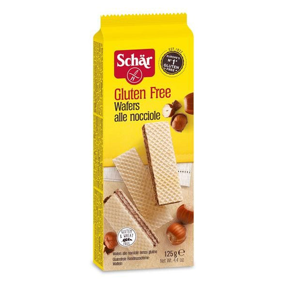 Wafer Com Creme de Avelã 125g - Schar - Crisdietética