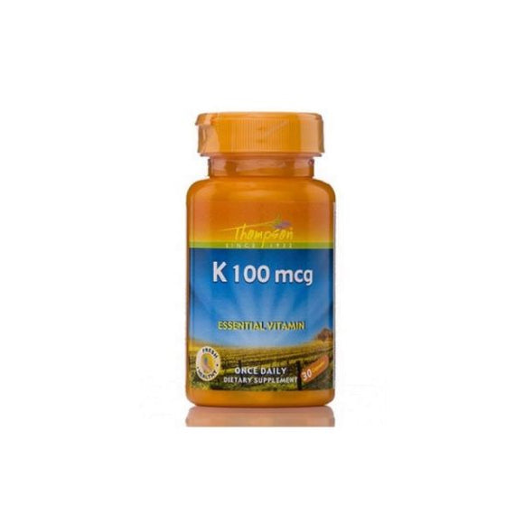 K 100mcg 30 cápsulas - Thompson - Crisdietética