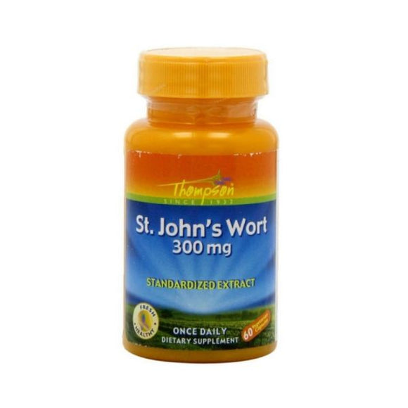 St. John's Wort 300mg 60 Cápsulas - Thompson - Crisdietética