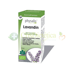 Óleo Essencial Lavandin Super 10ml - Physalis - Crisdietética