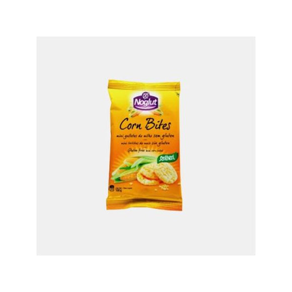 Noglut Corn Bites Mini Galletes de Milho 100g - Santiveri - Crisdietética
