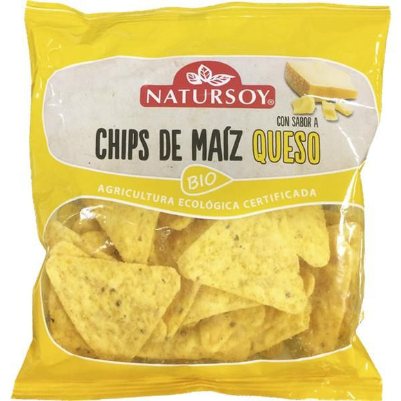 Tiritas de Milho e Queijo Biológico 75g - Natursoy - Crisdietética