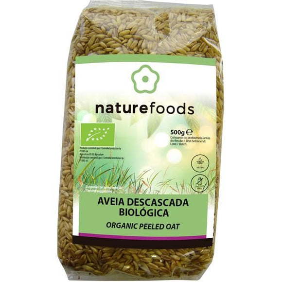 Aveia Descascada Biológico 500g - Naturefoods - Crisdietética