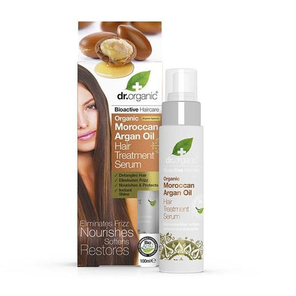 Serum Capilar com Óleo de Argão 100ml - Dr.Organic - Crisdietética