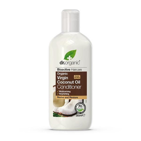 Amaciador com Óleo de Coco 265ml - Dr.Organic - Crisdietética