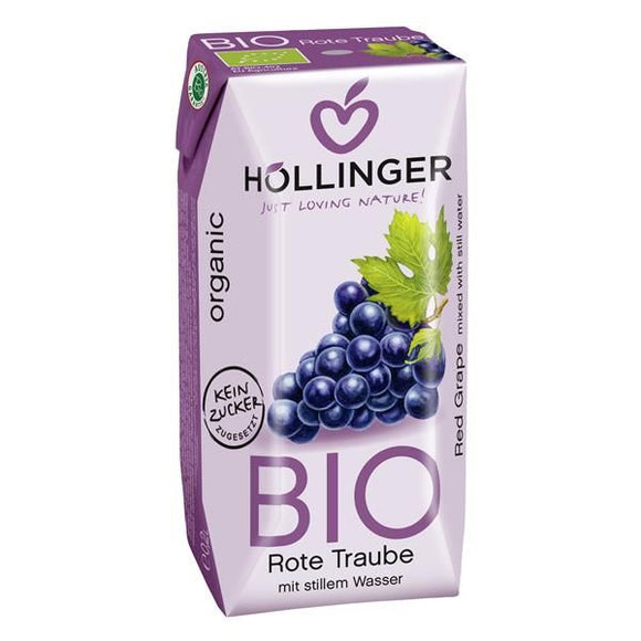 Néctar de Uva Preta 200ml - Hollinger - Crisdietética