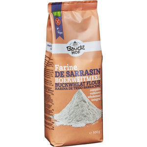 Farinha de Trigo Sarraceno Integral 500g - Bauck Hof - Crisdietética