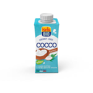 Creme Cozinha de Côco 200ml - Isola Bio - Crisdietética