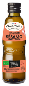 Óleo de Sésamo Virgem Tostado Bio 250ml - Emile Noel - Crisdietética