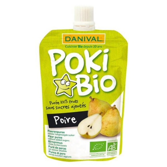 Poki Biológico de Pera 90g - Danival - Crisdietética