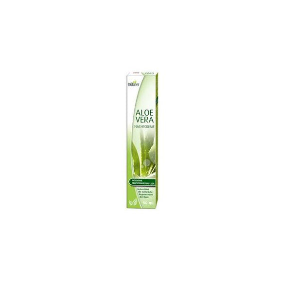 Aloe Vera Night Creme (Creme de Noite) 50ml - Hubner - Crisdietética