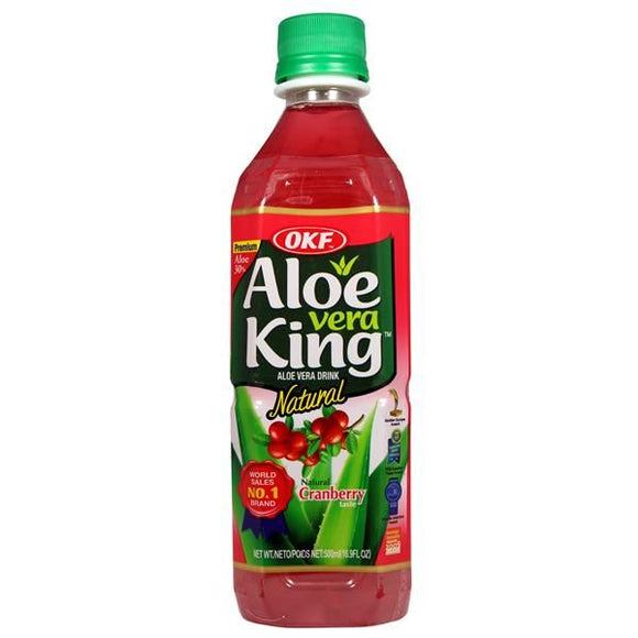 Sumo de Aloé Vera e Framboesa 500ml - OKF - Crisdietética